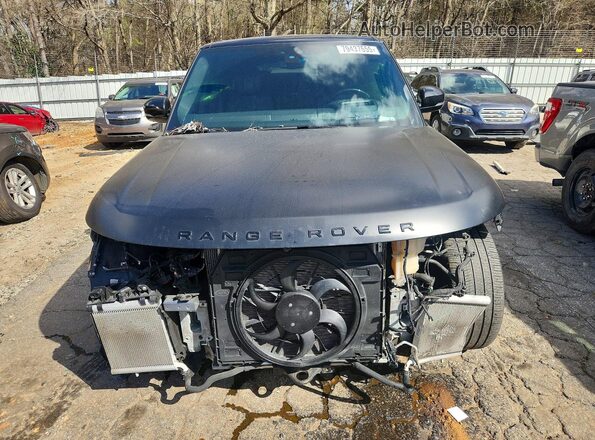SALGS2RU3MA440751 2021 LAND ROVER RANGE Black Front view