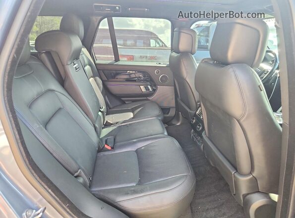 SALGS2RU3MA440751 2021 LAND ROVER RANGE Black Rear seats view