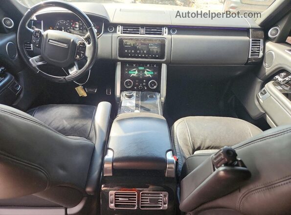 SALGS2RU3MA440751 2021 LAND ROVER RANGE Black Dashboard view