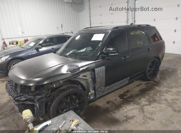 SALGS2RU5LA592321 2020 LAND ROVER RANGE ROVER Черный Передняя левая четверть