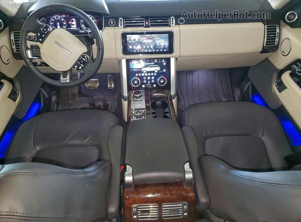 SALGS2RU6MA415150 2021 LAND ROVER RANGE White Առջևի վահանակի տեսք