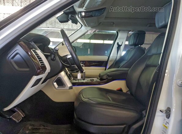 SALGS2RU6MA415150 2021 LAND ROVER RANGE White Սալոնի դիմացի տեսք