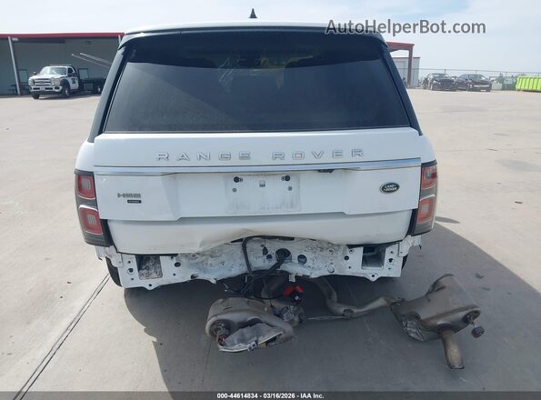 SALGS2RU6NA462776 2022 LAND ROVER RANGE ROVER Белый Вид спереди