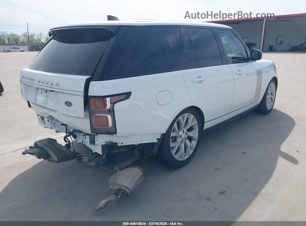 SALGS2RU6NA462776 2022 LAND ROVER RANGE ROVER Белый Задняя правая четверть