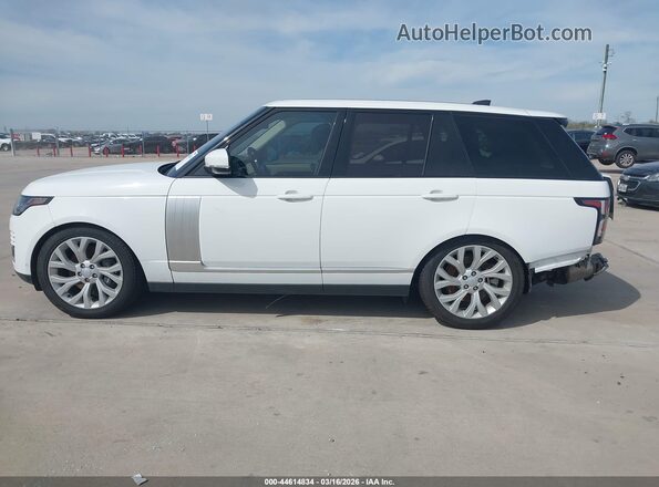 SALGS2RU6NA462776 2022 LAND ROVER RANGE ROVER Белый Панорамный вид салона 360°