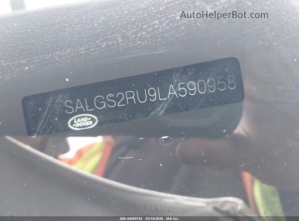 SALGS2RU9LA590958 2020 LAND ROVER RANGE ROVER White 