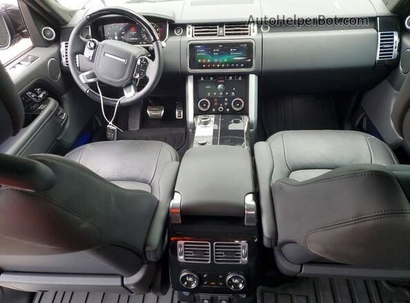 SALGS2RUXMA455733 2021 LAND ROVER RANGE Black Vista del salpicadero