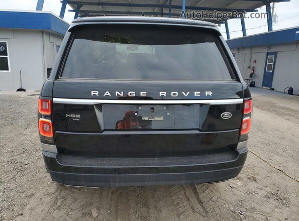 SALGS2RUXMA455733 2021 LAND ROVER RANGE Black Vista trasera