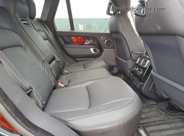 SALGS2RUXMA455733 2021 LAND ROVER RANGE Black Vista interior trasera