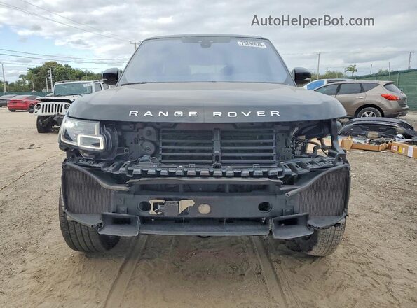 SALGS2RUXMA455733 2021 LAND ROVER RANGE Black Vista frontal