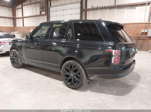 SALGS2SE4NA468837 2022 LAND ROVER RANGE ROVER Black Rear left