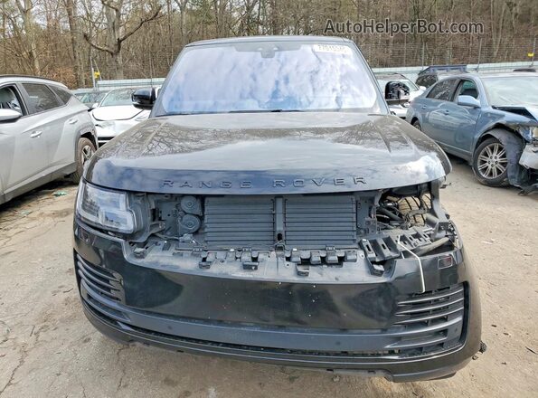 SALGS2SV0JA392513 2018 LAND ROVER RANGE Black წინა ხედი