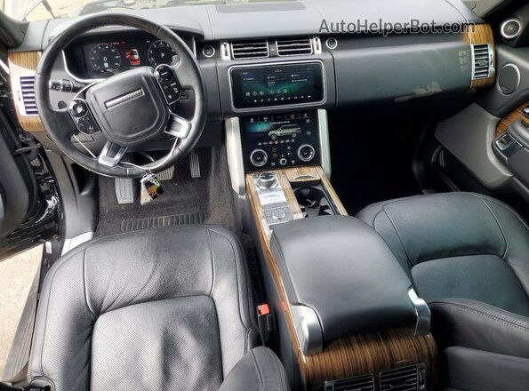 SALGS2SV0JA392513 2018 LAND ROVER RANGE Black წინა პანელის ხედი