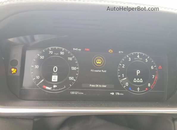 SALGS2SV3KA556225 2019 LAND ROVER RANGE Серый 