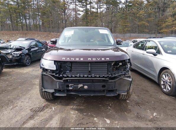 SALGS2SV9KA541003 2019 LAND ROVER RANGE ROVER Maroon Rear interior view