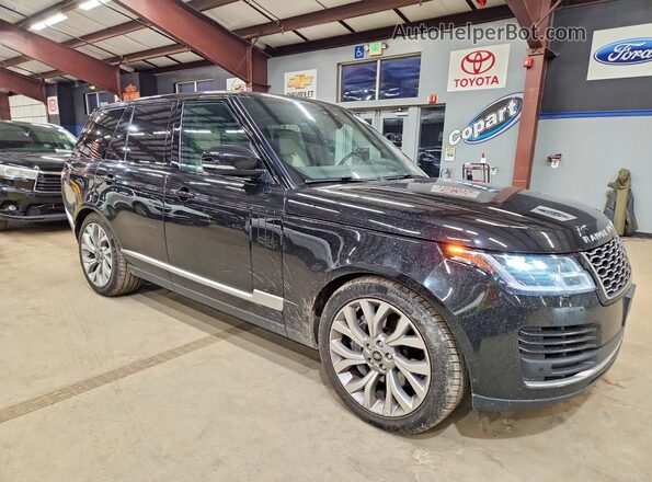 SALGS2SVXKA560840 2019 LAND ROVER RANGE Черный Вид спереди