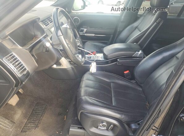 SALGS2VF3GA246362 2016 LAND ROVER RANGE Black Սալոնի դիմացի տեսք