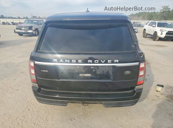 SALGS2VF3GA246362 2016 LAND ROVER RANGE Black Հետևի տեսք