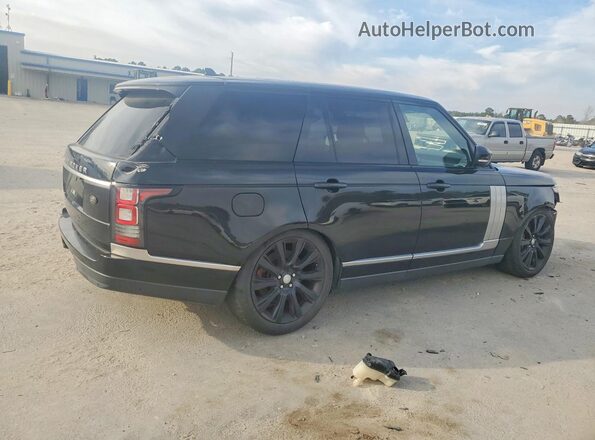 SALGS2VF3GA246362 2016 LAND ROVER RANGE Black Հետևի աջ