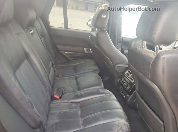 SALGS2VF3GA246362 2016 LAND ROVER RANGE Black Սալոնի հետևի տեսք