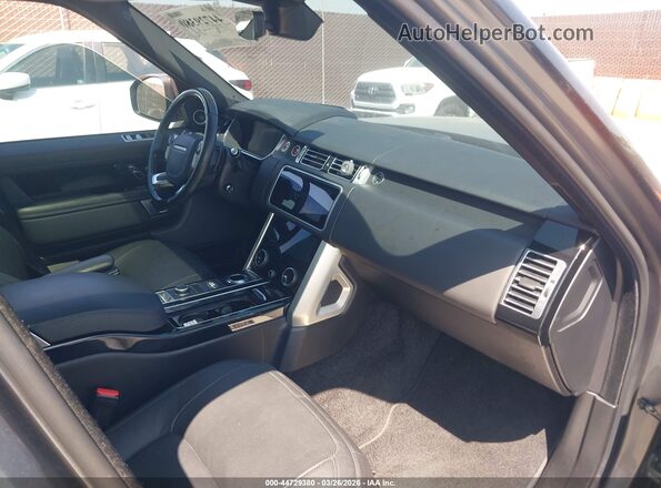 SALGS5RE5KA549641 2019 LAND ROVER RANGE ROVER Gray Front interior view