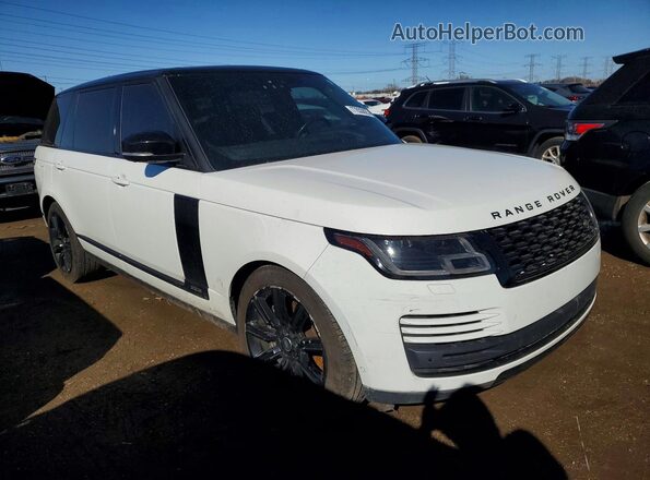 SALGS5RE9JA389018 2018 LAND ROVER RANGE White Front view