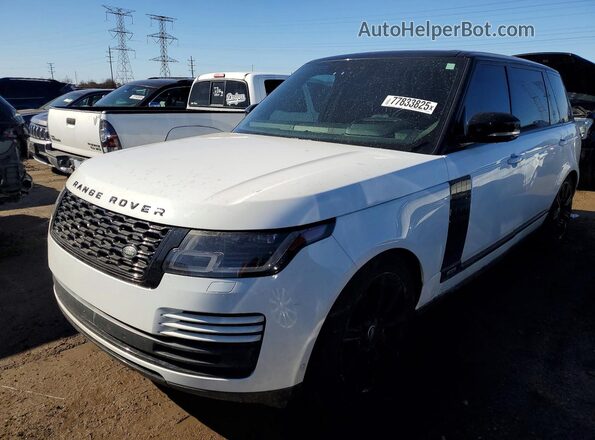 SALGS5RE9JA389018 2018 LAND ROVER RANGE White Rear left