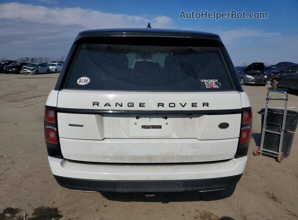 SALGS5RE9KA534480 2019 LAND ROVER RANGE White 