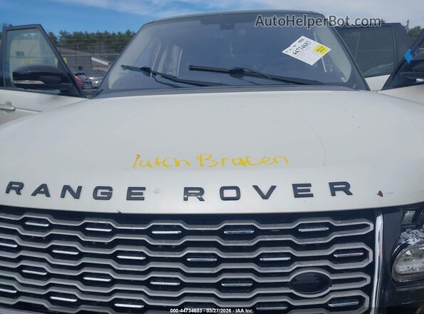 SALGV2EF3GA300301 2016 LAND ROVER RANGE ROVER White Rear view