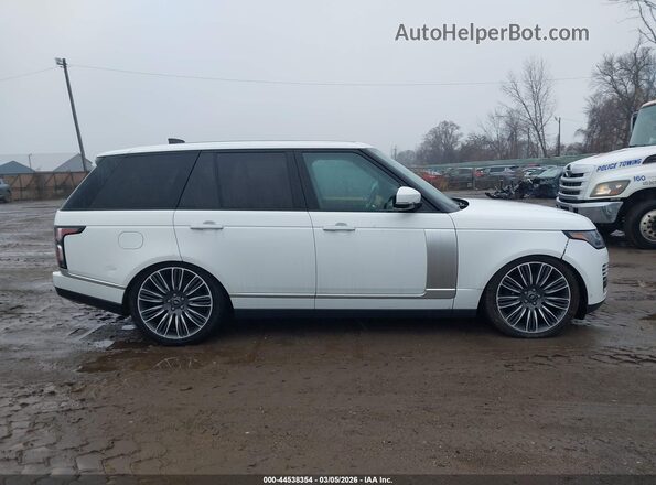 SALGV2SE2MA449399 2021 LAND ROVER RANGE ROVER Белый Вид задней части салона