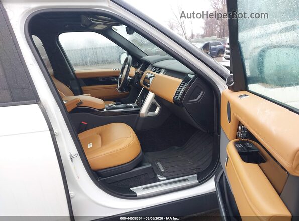SALGV2SE2MA449399 2021 LAND ROVER RANGE ROVER Белый Вид салона спереди