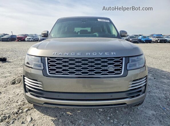 SALGV2SE7MA441587 2021 LAND ROVER RANGE Gray Դիմացի տեսք