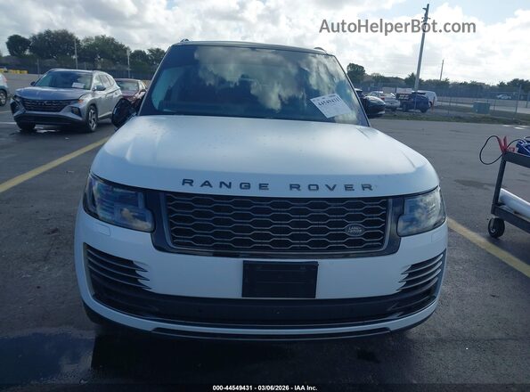 SALGV2SEXLA581406 2020 LAND ROVER RANGE ROVER White Widok deski rozdzielczej