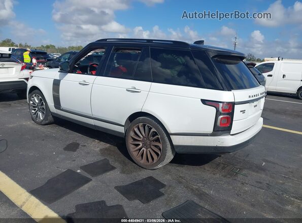 SALGV2SEXLA581406 2020 LAND ROVER RANGE ROVER White Tył lewy