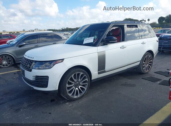 SALGV2SEXLA581406 2020 LAND ROVER RANGE ROVER White Przód lewy