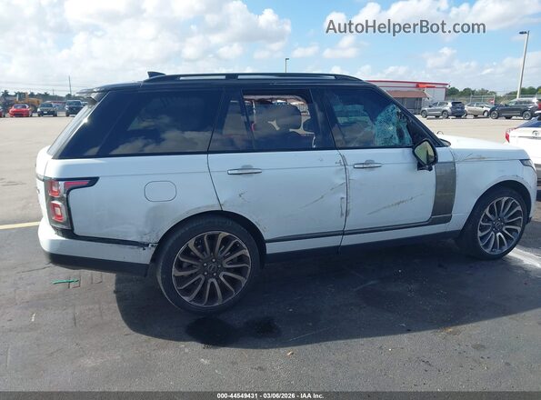 SALGV2SEXLA581406 2020 LAND ROVER RANGE ROVER White Widok z przodu