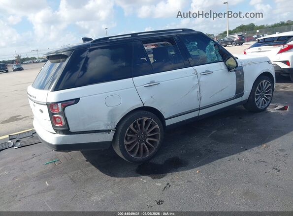 SALGV2SEXLA581406 2020 LAND ROVER RANGE ROVER White Tył prawy