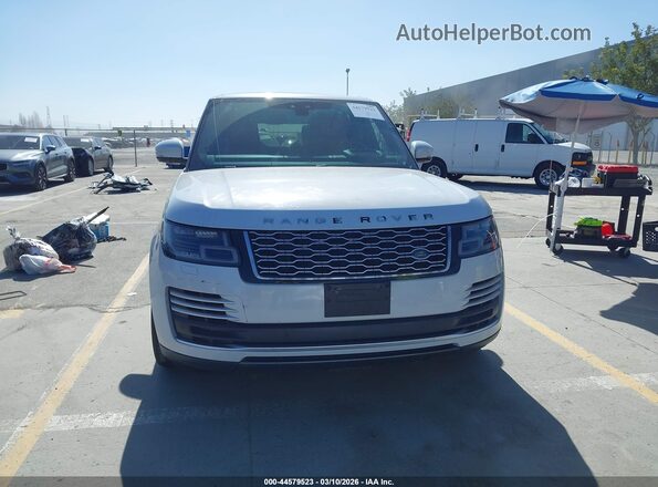 SALGV5RE3KA520727 2019 LAND ROVER RANGE ROVER White Առջևի վահանակի տեսք