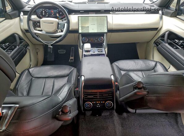 SALK1BE74PA043941 2023 LAND ROVER RANGE Gray Вид панелі приладів