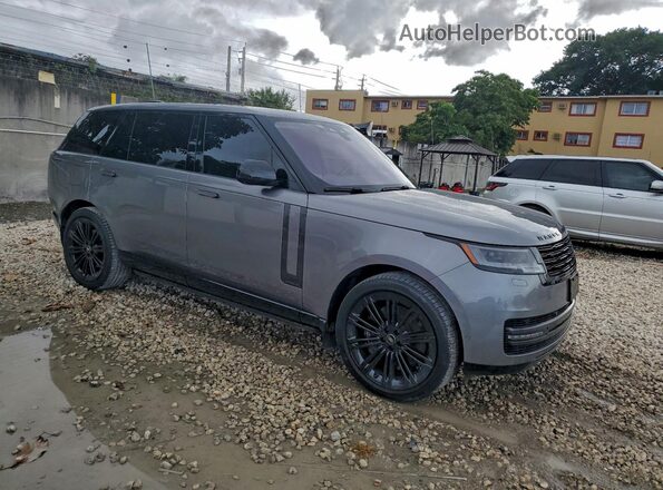 SALK1BE74PA043941 2023 LAND ROVER RANGE Gray Передня права чверть