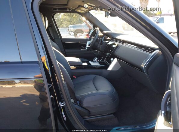 SALKP9E9XSA298918 2025 LAND ROVER RANGE ROVER Black Front interior view
