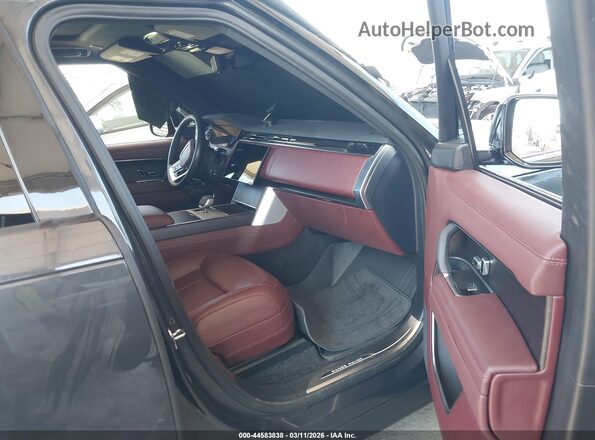 SALKP9F45SA304739 2025 LAND ROVER RANGE ROVER Gray წინა სალონის ხედი