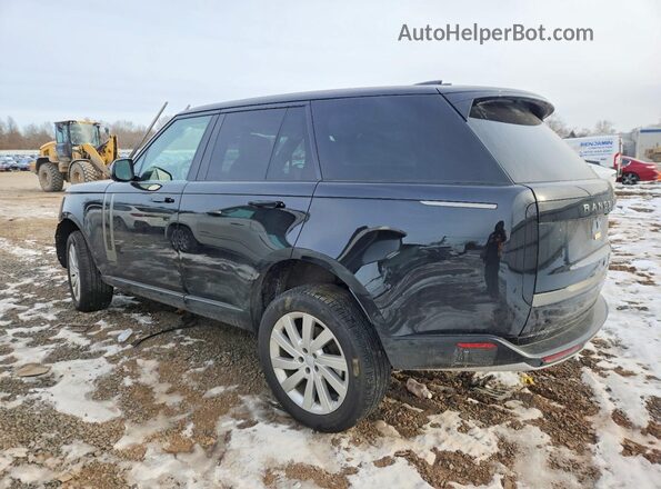 SALKP9FU2SA283400 2025 LAND ROVER RANGE Black უკანა მარცხენა