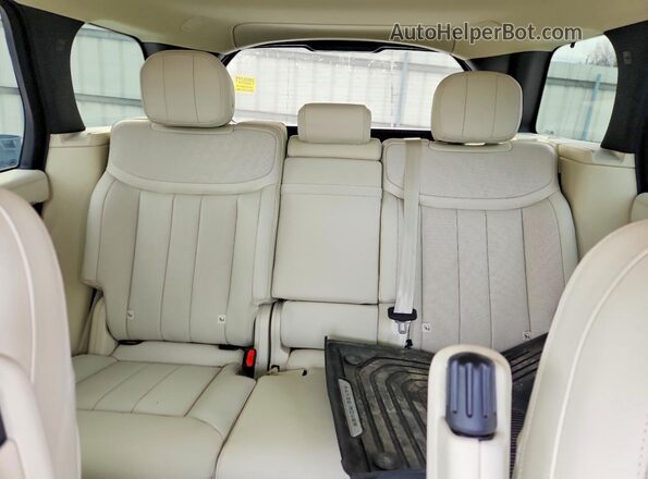 SALKP9FU2SA283400 2025 LAND ROVER RANGE Black უკანა სავარძლების ხედი