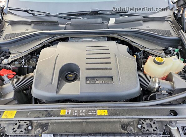 SALKP9FU2SA283400 2025 LAND ROVER RANGE Black ძრავის განყოფილების ხედი
