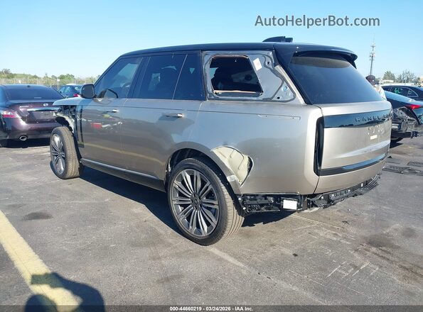 SALKP9FU6SA309402 2025 LAND ROVER RANGE ROVER Золотой Задняя левая четверть