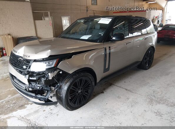 SALKP9FU7RA202966 2024 LAND ROVER RANGE ROVER Gold Առջևի ձախ երեք քառորդ տեսարան