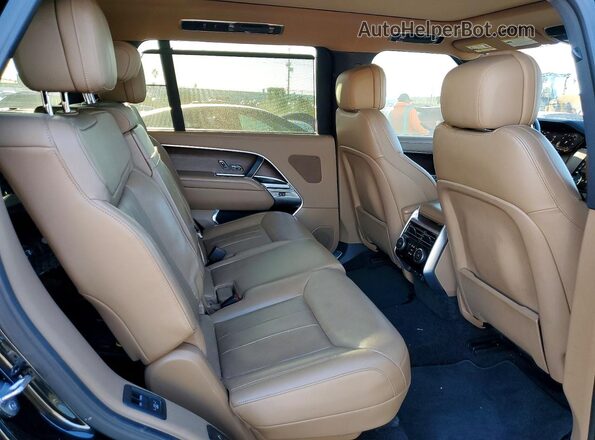 SALKPBE79PA082765 2023 LAND ROVER RANGE Black Rear interior view
