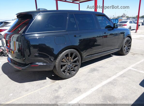SALKPBE97RA207153 2024 LAND ROVER RANGE ROVER Black Tył prawy