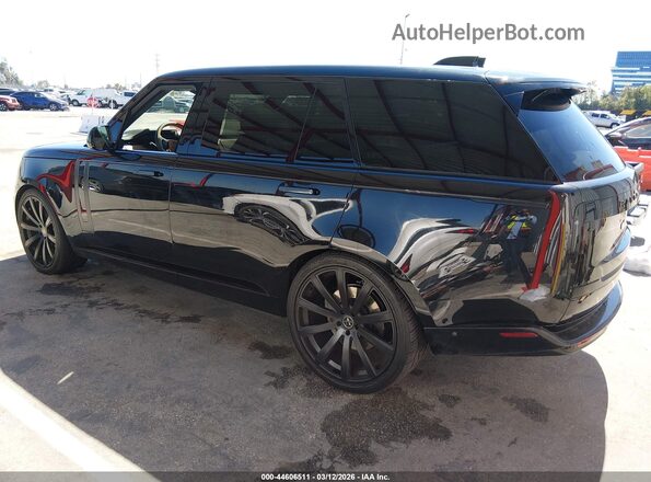 SALKPBE97RA207153 2024 LAND ROVER RANGE ROVER Black Tył lewy